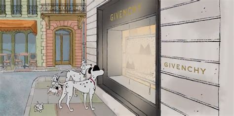 animation du business givenchy|givenchy 101 dalmatians.